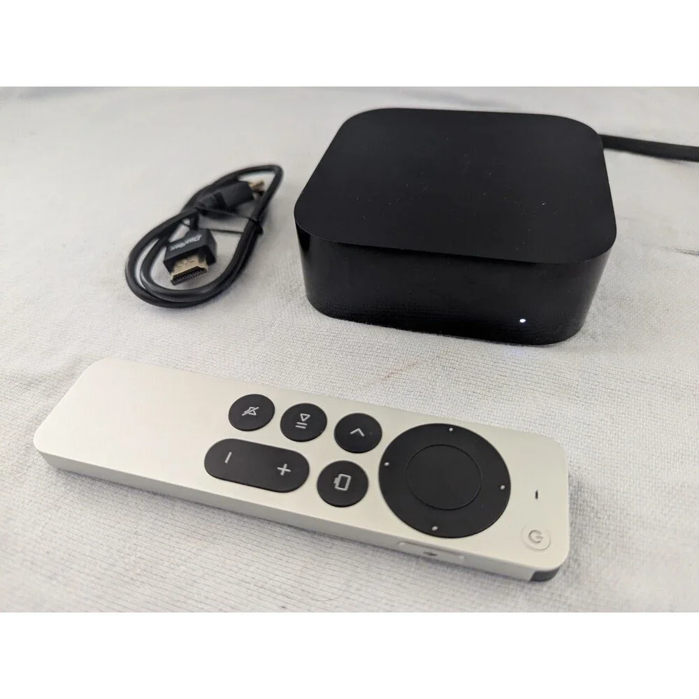 AppleTV 4K 1st Gen 32gb 2017 Model A1842 (w/ A2854 Remote, Power Cord, & HDMI)